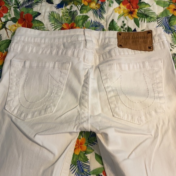 True Religion White Jeans - Picture 3 of 5
